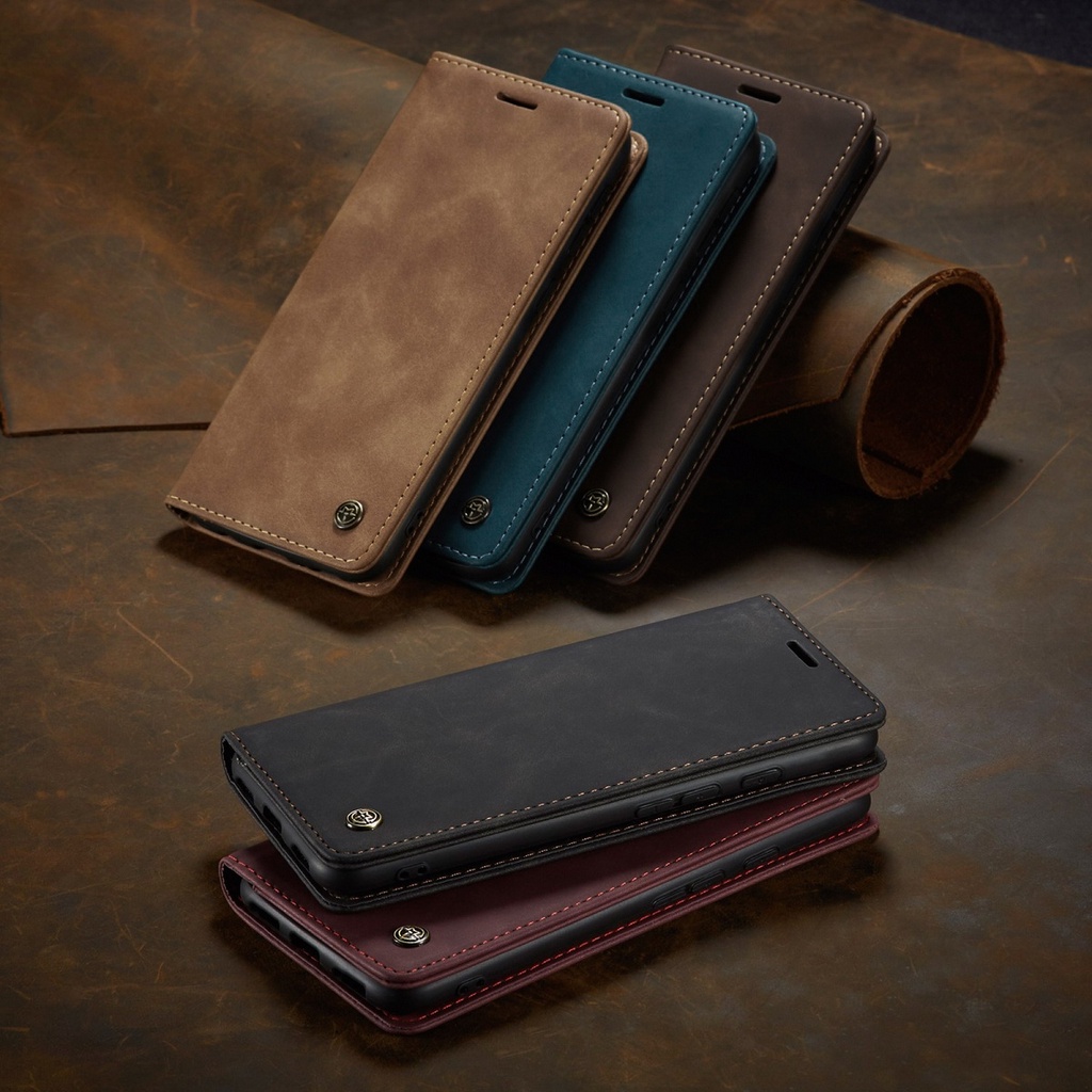 Bao da cho iPhone 12/13 (Mini, Pro Max), IP 11 Pro Caseme cao cấp, Case điện thoại chính hãng dạng ví