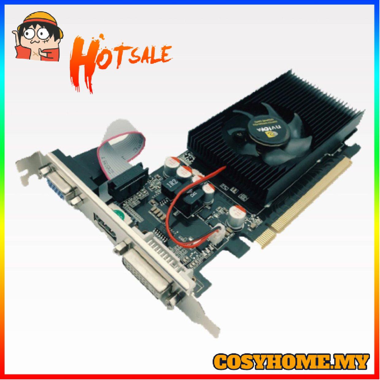 Card Đồ Họa Nvidia Geforce Gt210 1gb 64bit Vga / Dvi