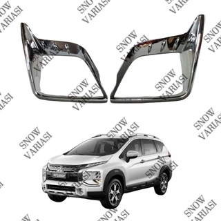 Garnish Phía Trước Mitsubishi Xpander Cross 2020 2021 Chrome