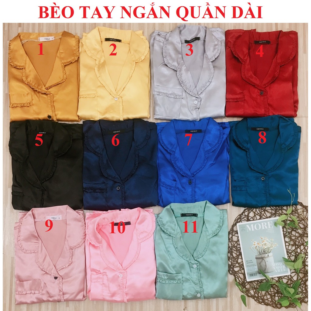 ✪ SIÊU SALE - [LỤA BÈO DÀI] BỘ LỤA BÈO TAY NGẮN QUẦN DÀI ✪ | BigBuy360 - bigbuy360.vn