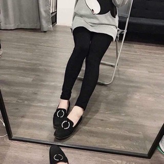 Quần leging nỉ lót lông nữ
