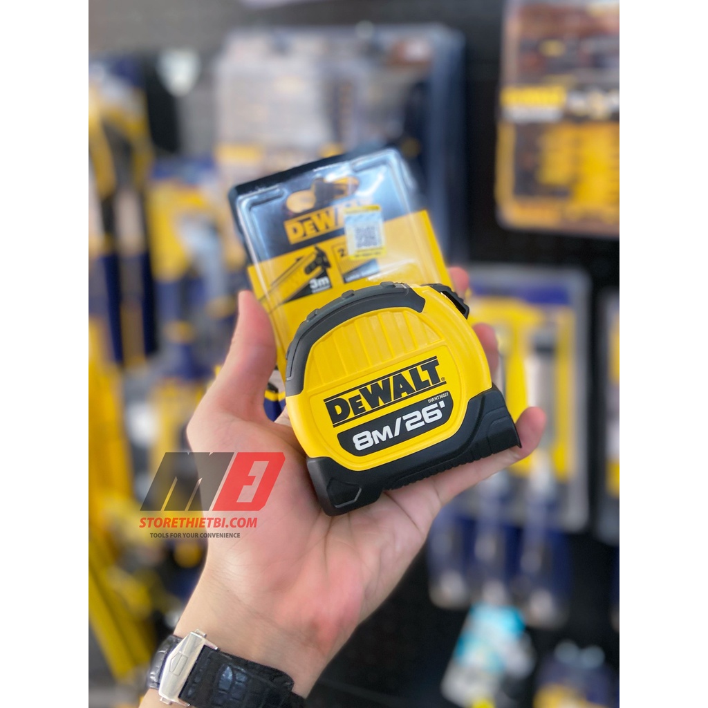 Thước cuốn thép 8m Dewalt DWHT36027-0-30