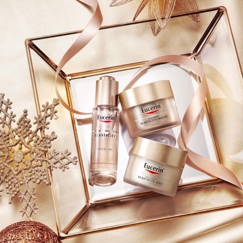 Eucerin Kem Dưỡng Cho Da Kém Đàn Hồi Và Nếp Nhăn Sâu Ban Đêm Hyaluron Filler Elasticity Night 50ml