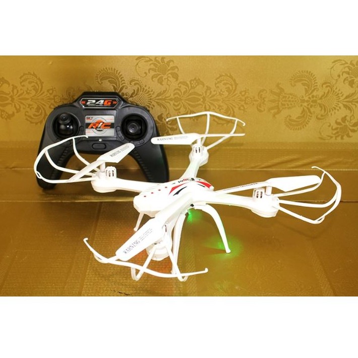 Máy bay điều khiển từ xa 4 động cơ UFO AEROCRAFT (Trắng)