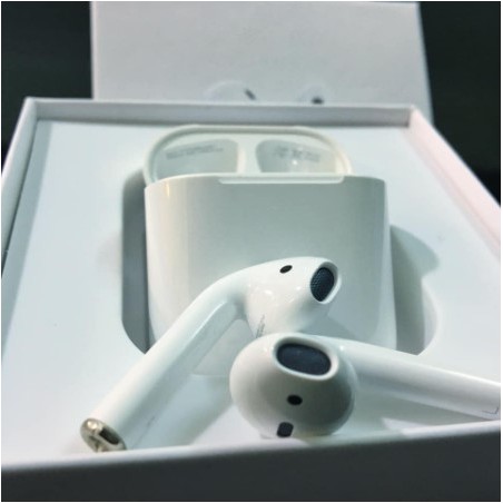 [AIRPODS 2)- BẢN HỔ VẰN CHIP 1562Tai Nghe Bluetooth Airpods 2 Full Chức Năng ✔Dùng Cả IOS Và Android - BẢO HÀNH ĐỔI MỚI