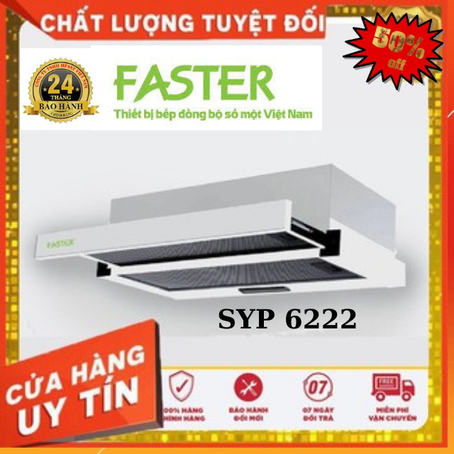 [ Hàng Chính Hãng ] Máy hút mùi âm tủ 60cm Faster SYP 622mayhutkhoi#maykhu