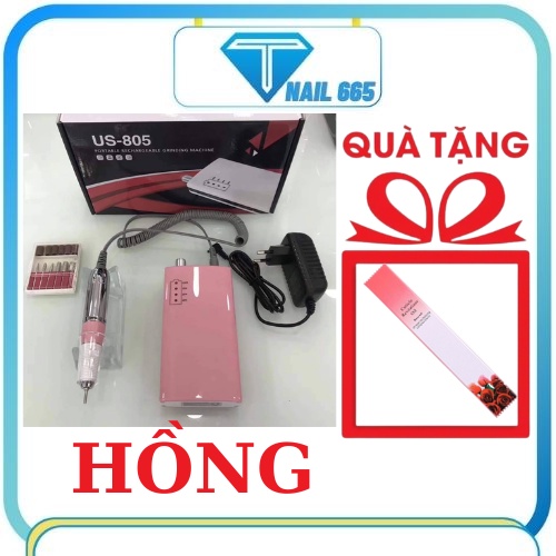 Máy mài móng tay 805 tích điện chính hãng , Máy mài móng gel nail