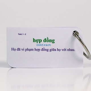 Bộ KatchUp Flashcard TOEIC – 3 loại giấy