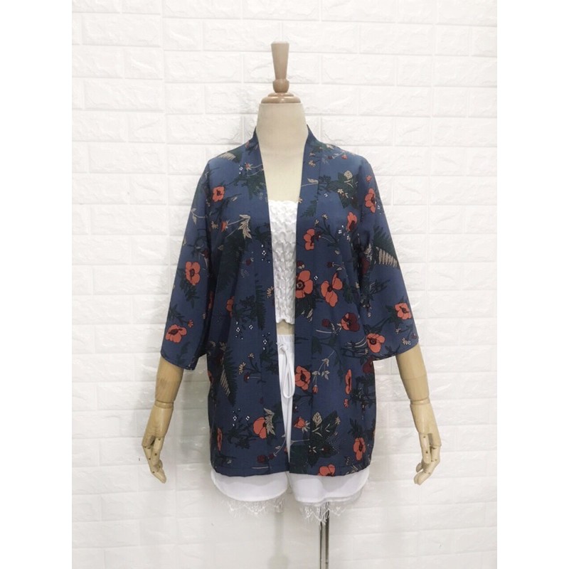 Áo Kimono Hoa