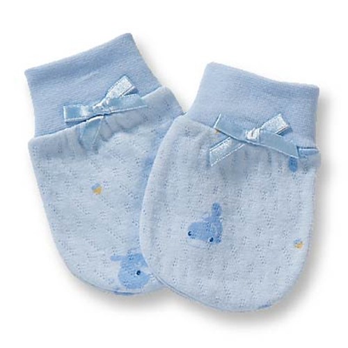 ( SET 2 CẶP ) Bao tay sơ sinh cho bé 100% cotton mềm mại kuku ku2346