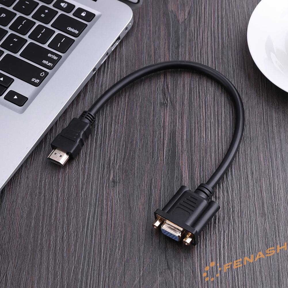 Cáp Chuyển Đổi Hdmi Đực Sang Vga D-Sub 15 Cái Cho Hdtv