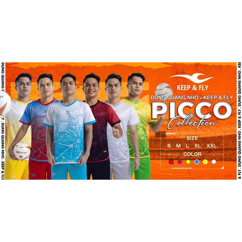 Quần Áo Bóng Đá PICCO Keep & Fly Cao Cấp