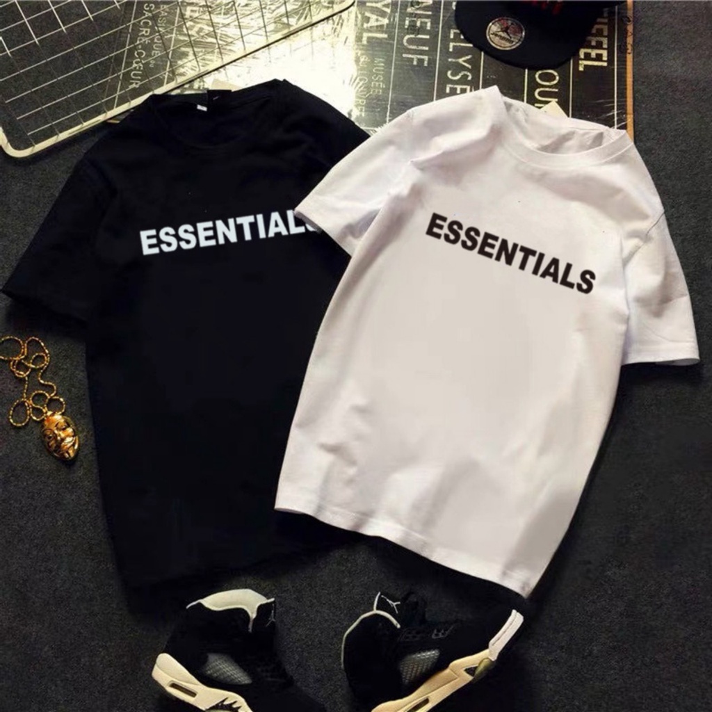 Áo thun chữ ESSENTIALS siêu đẹp. Hàng đủ size S , M , L , XL