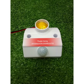 Đui đèn cảm ứng hồng ngoại