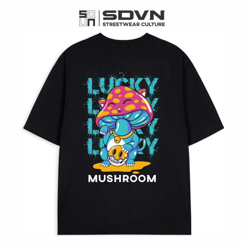 Áo Thun Unisex Nam Nữ SDVN MUSHROOM