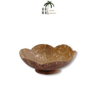 Dĩa gáo dừa Bến Tre hình bông hoa nhiều cánh