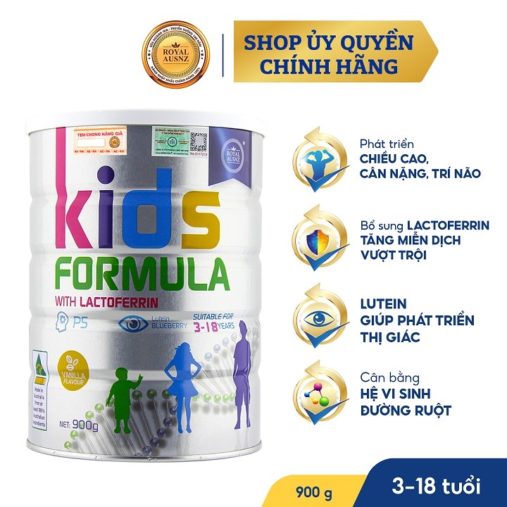 Sữa Hoàng Gia úc Kids Formula 900g