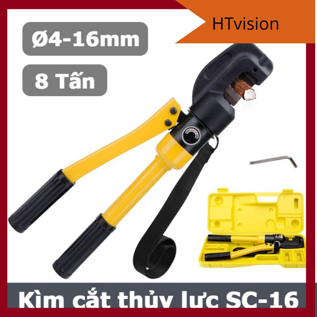 Kìm cắt sắt thủy lực SC-16 dễ dàng sử dụng và mang theo