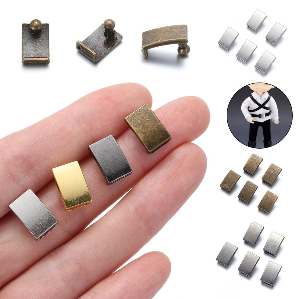 5 Khóa Thắt Lưng Mini Bằng Kim Loại 12.5 * 8mm