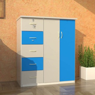tủ nhựa 2 cánh 5 ngăn