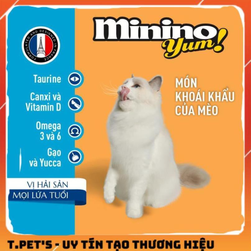Thức ăn cho mèo Minino Yum 350gr