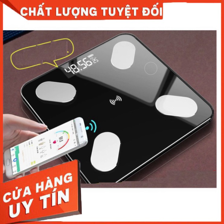 [SALE] Cân Đo Sức Khỏe Thông Minh Cao Cấp Phân Tích Qua App CÁc Chỉ Số Cơ Thể Cân Nặng, BMI, Mỡ, Chất Béo, Lượng Nước, X