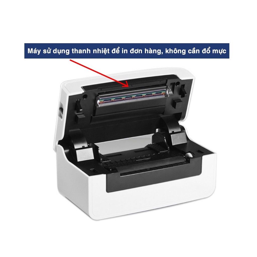 Máy in nhiệt MINPRO HPRT N41 in đơn hàng, mã vận đơn, hóa đơn, tem mã vạch hàng chính hãng bảo hành 12 tháng