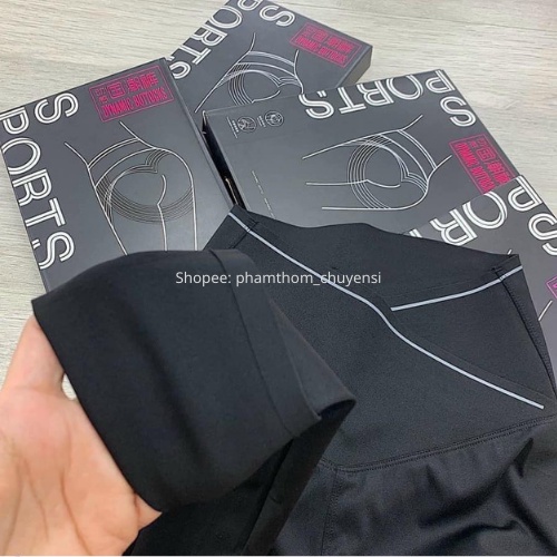 Quần legging cạp cao gen bụng