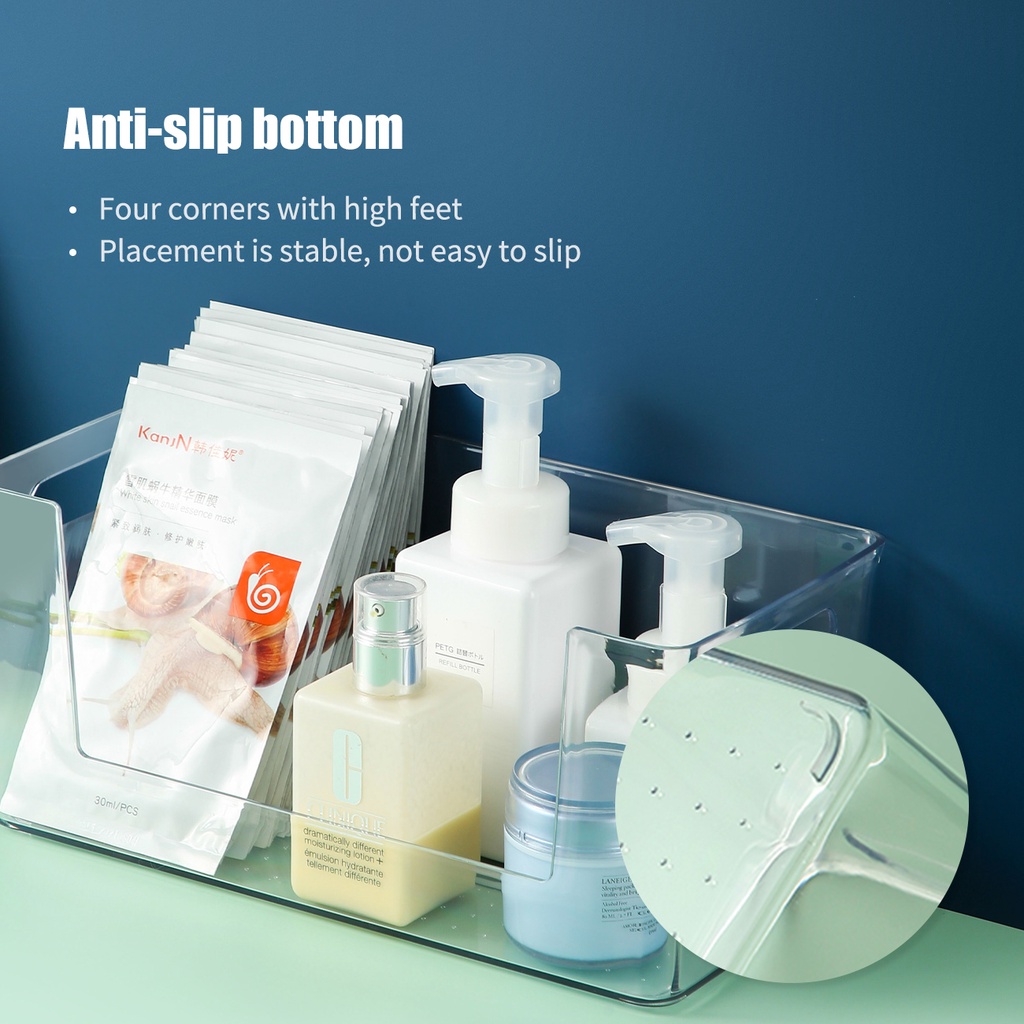 Hộp đựng JUJIAJIA bằng chất liệu PET trong suốt có tay cầm tiện dụng