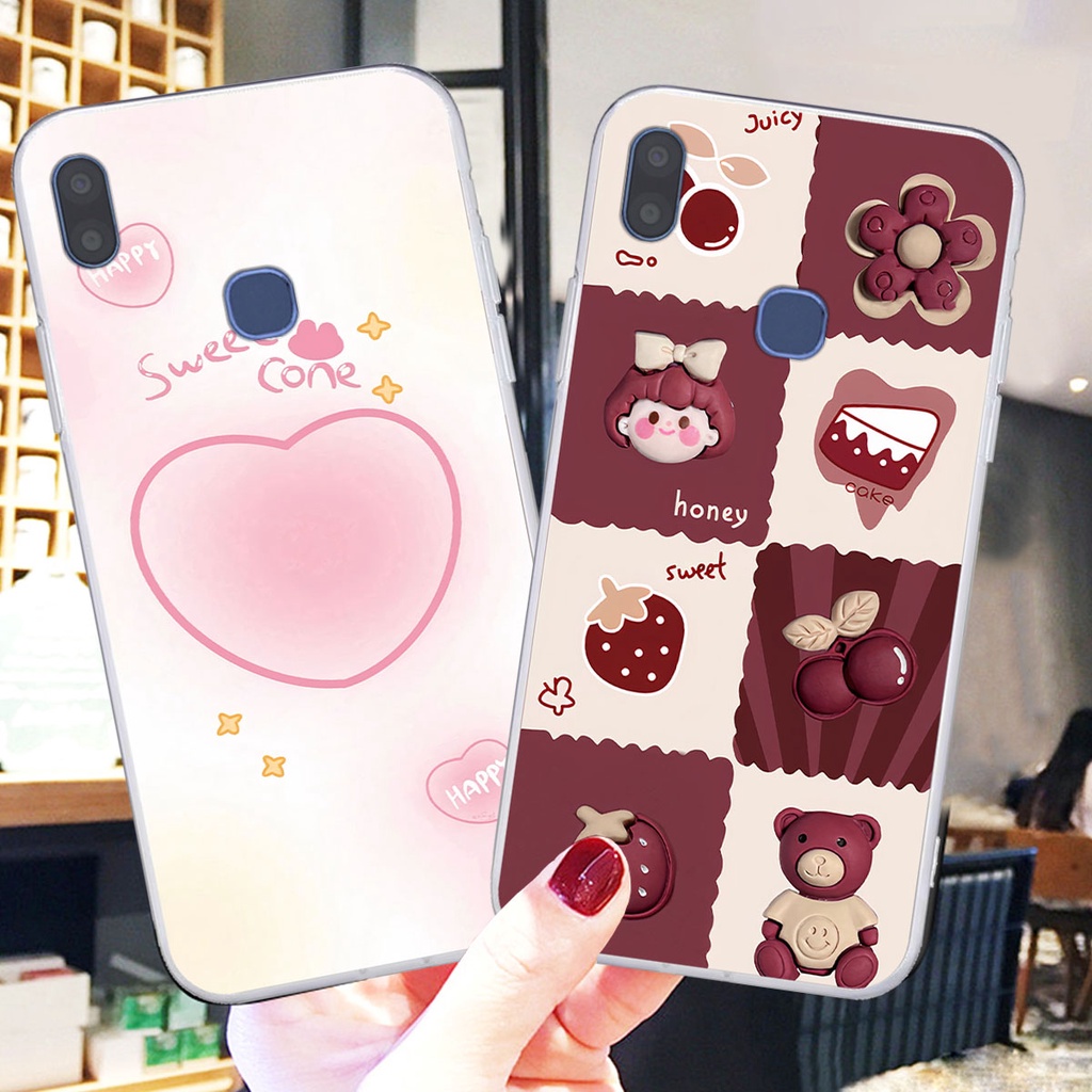 Ốp Vsmart Joy 1 / Joy 1 Plus / Joy1+ in hình trái tim, caro kẹo ngọt đầy cá tính siêu đẹp siêu chất