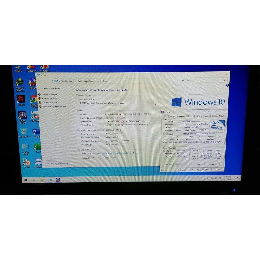 Bộ PC G2020/ Ram 4G/ HDD 250G CẤU HÌNH CAO - GIÁ RẺ CHƠI ĐƯỢC GAME ONLINE | BigBuy360 - bigbuy360.vn
