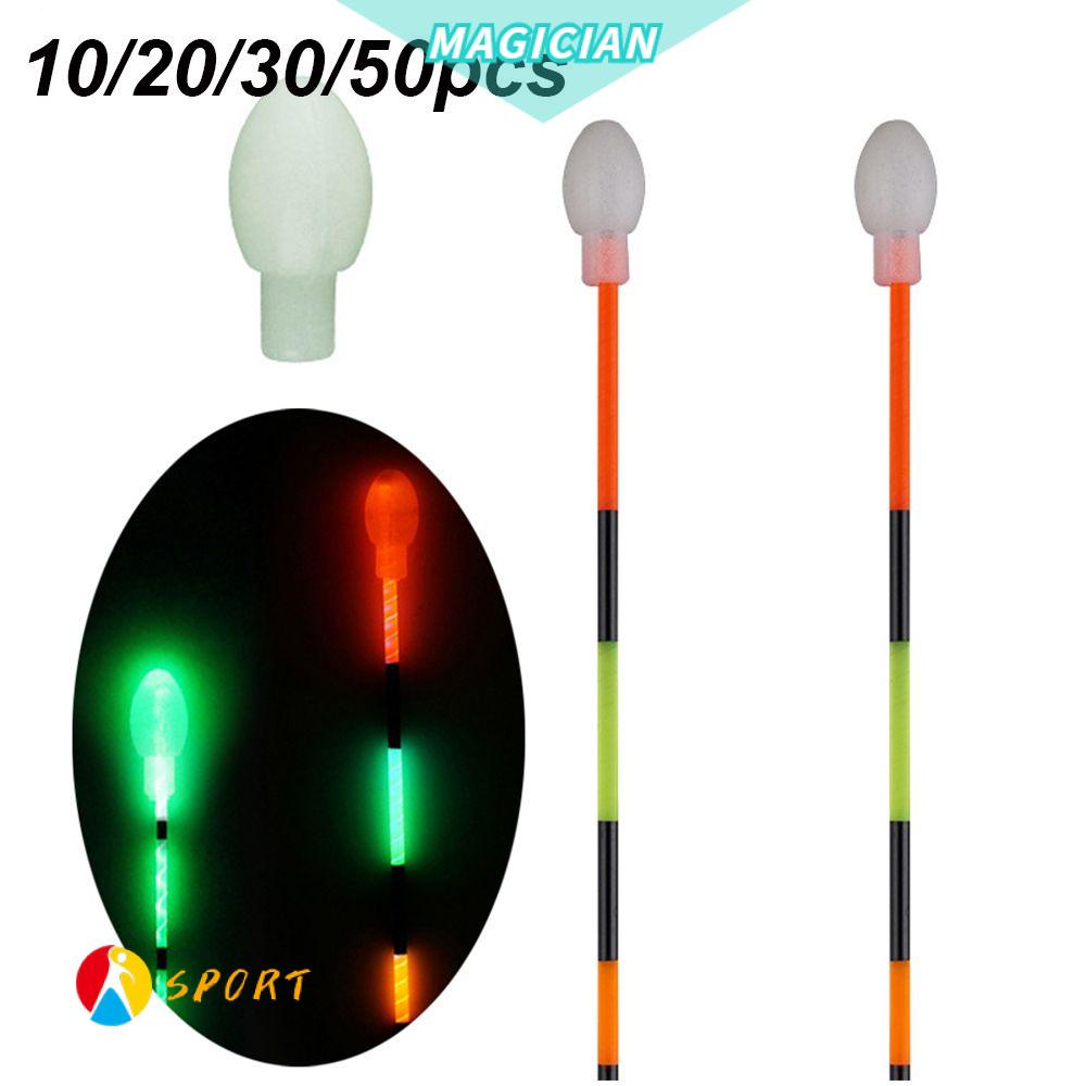 Set 10/20/30/50 Phao Câu Cá Phát Sáng Ban Đêm Chất Lượng Cao