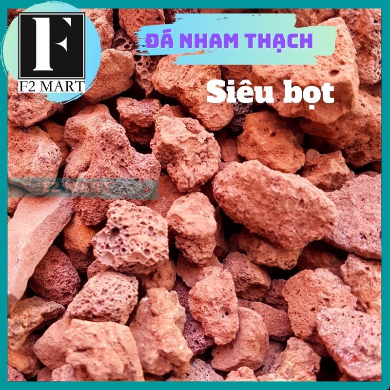 [Mã PET50K giảm Giảm 10% - Tối đa 50K đơn từ 250K] Đá Nham Thạch 1Kg-Vật Liệu Lọc Bể Cá Cảnh, Hồ Cá Cảnh