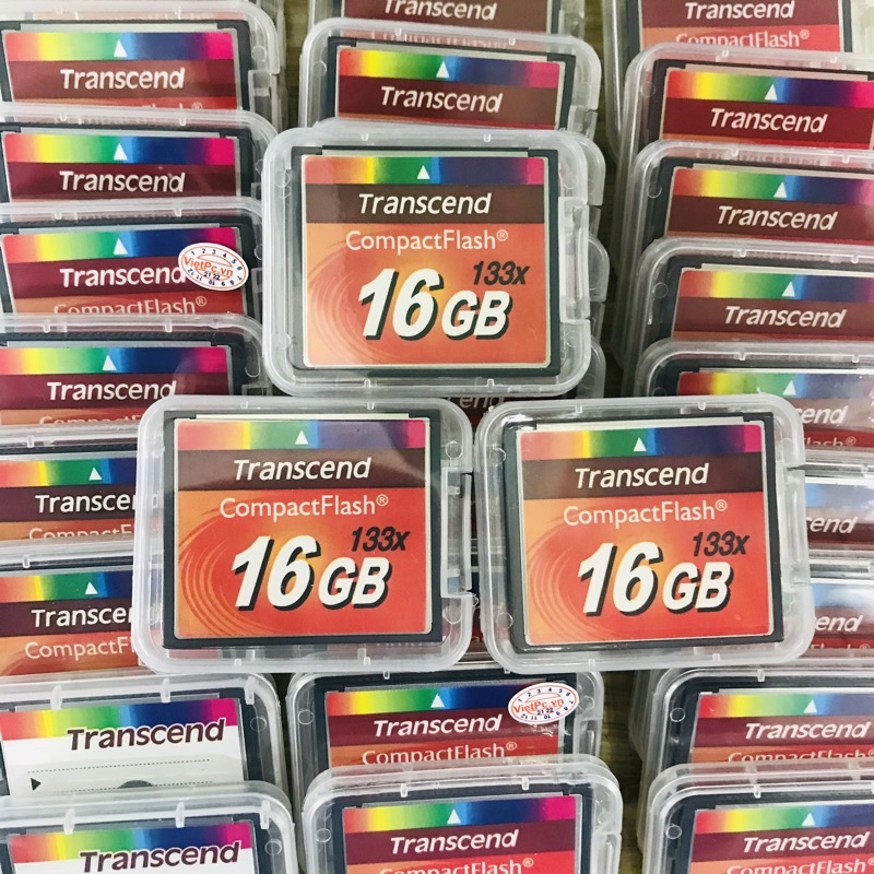 Thẻ nhớ CF Transcend 4GB 8GB 16GB 32GB chính hãng