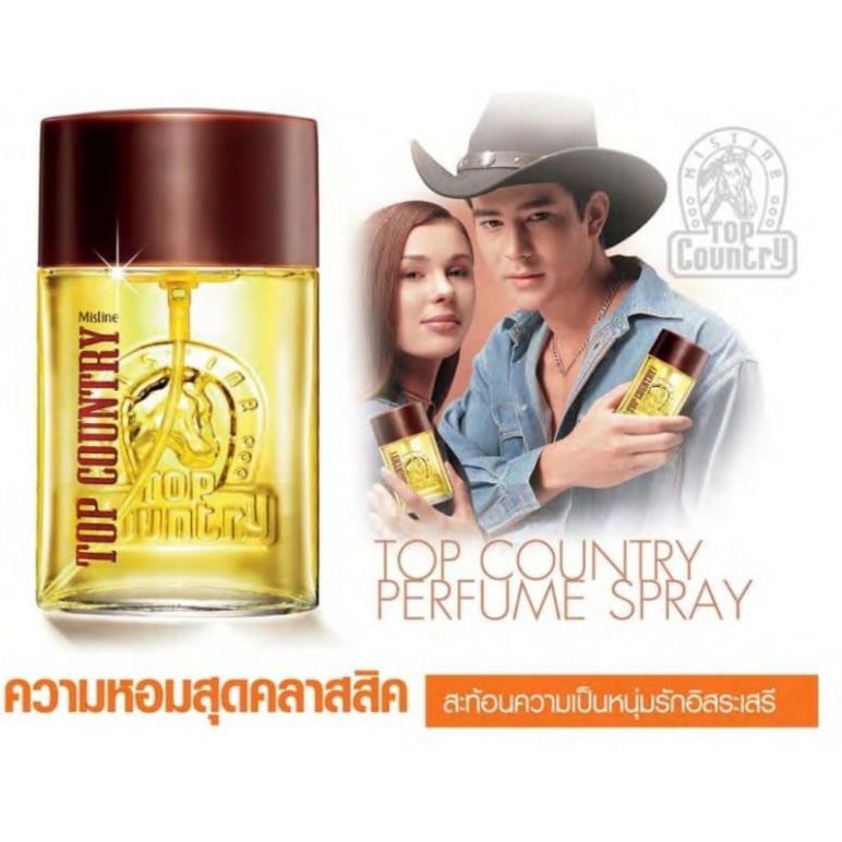 Nước hoa hiệu con ngựa Top Country 50ml, Tinh dầu thơm con ngựa Thái Lan