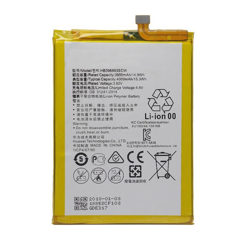 Pin Huawei HB396693ECW  Mate 8 NXT-L09 NXT-L29 NXT-AL10 NXT-CL00 NXT-DL00 NXT-TL00 MT8-TL00 MT8-TL01