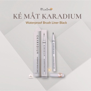 Bút kẻ mắt nước Karadium Waterproof Brush Liner Black