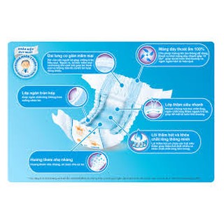 TÃ DÁN HUGGIES L68 - BAO BÌ TẾT