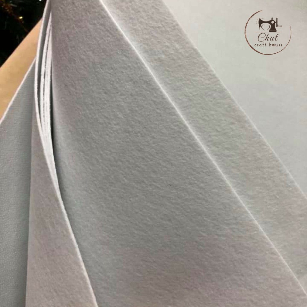 Mếch bông 3mm ủi nhiệt - Mex dùng cho may vá, đồ handmade