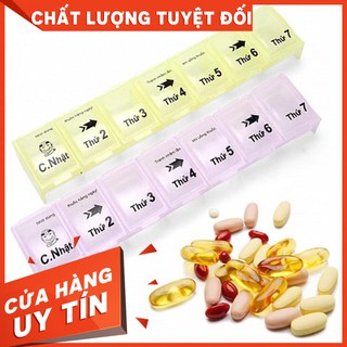 HỘP CHIA THUỐC THEO TUẦN