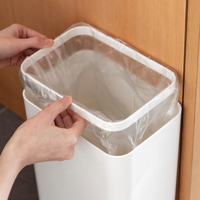 Thùng rác nhựa nắp nhấn để mở tiện lợi dung tích 8.5L