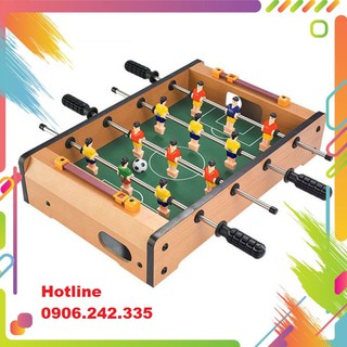 Đồ chơi bàn bi lắc bóng đá mini 4 thanh cầm cho trẻ em