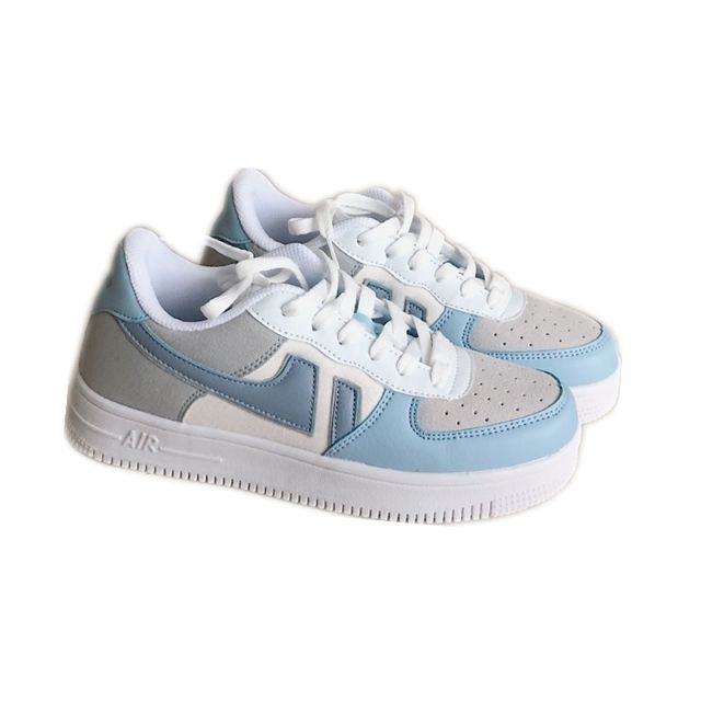 (ORDER) GIÀY SNEAKER PHỐI MÀU ĐẾ CAO ULZZANG