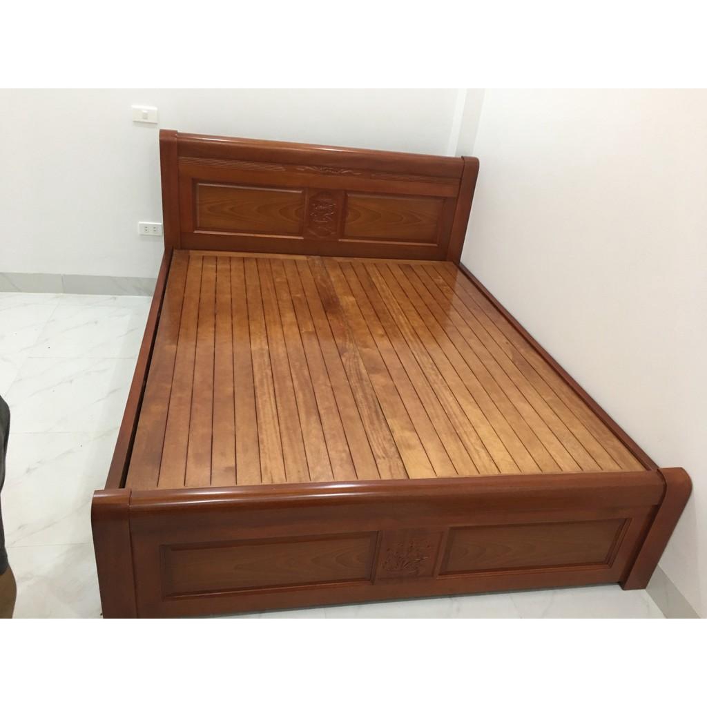 Giường Ngủ Gỗ Xoan Đào 1m8 x2m