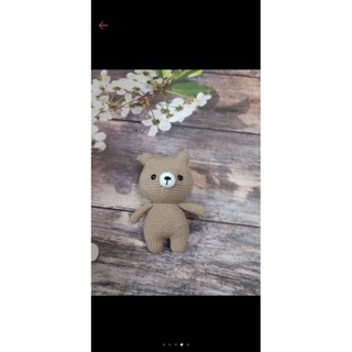 Thú bông móc len gấu handmade