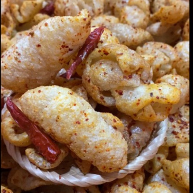 [Mã 156FMCGSALE hoàn 8% đơn 500K] 1KG DA HEO VUÔNG XỐC TỎI🌶