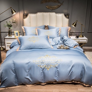 Bộ chăn ga gối cotton lụa dream city home