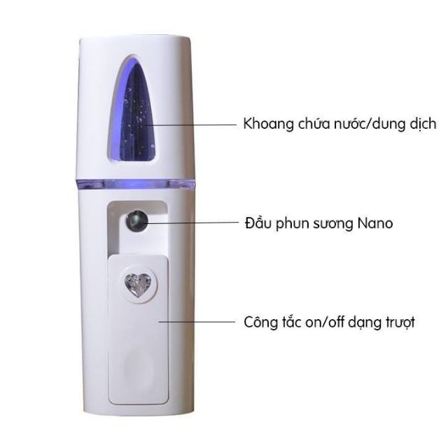 Máy xịt khoáng nano ,máy xông mặt