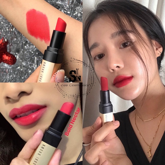 [SON BOBBI BROWN CÁC LOẠI] Bobbi Brown Crushed Lip Color, Crushed Liquid Lipstick, Luxe Shine Intense