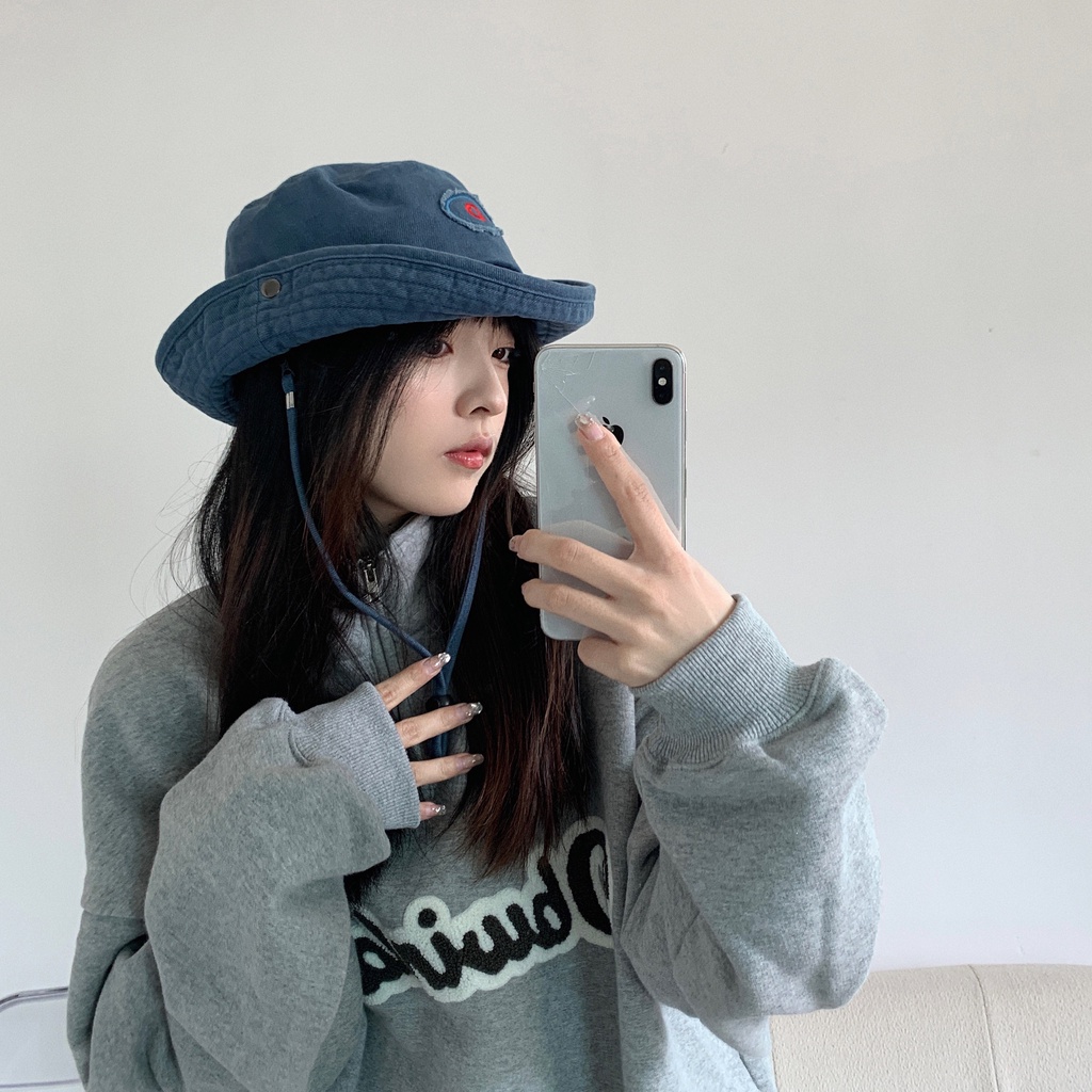 Mũ Cao Bồi Che Nắng Vành Rộng Kiểu Cao Bồi Phương Tây Thời Trang Xuân Hè Cho Nữ Dễ Phối Đồ